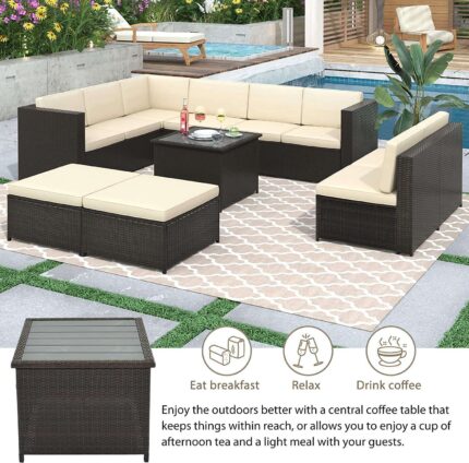 Outdoor modern sofa set online