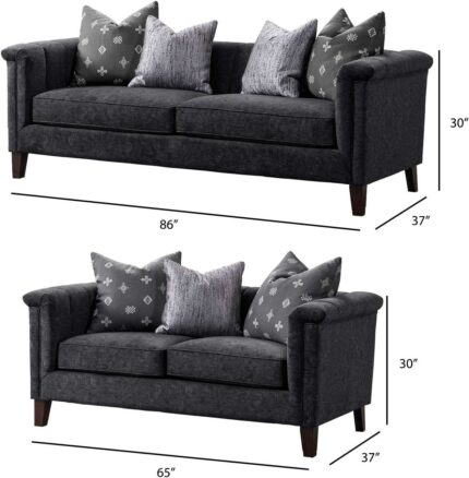 genuine leather sofa set