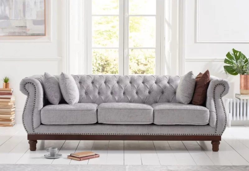 Grey Color Seater Sofa For Living Room in Dubai