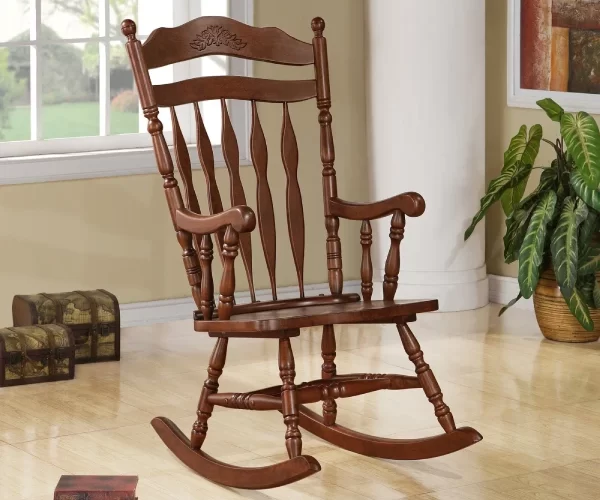 Luxury Dark Color Rocking Chair For Home in Dubai